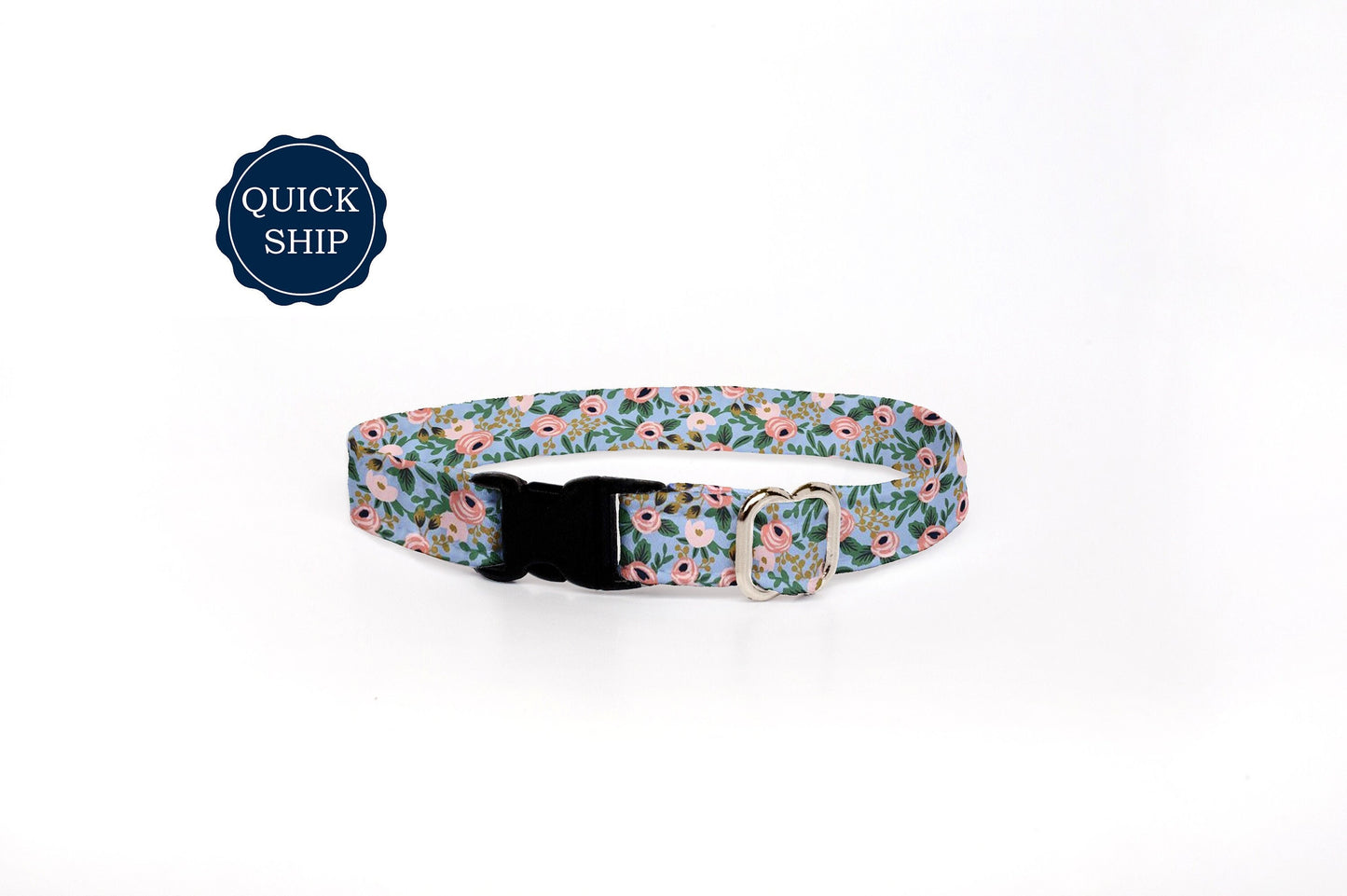Floral Breakaway Cat Collar, Cat Collar with Bell, Custom Cat Collar, Cute Cat Collar, Kitten Collar with Bell