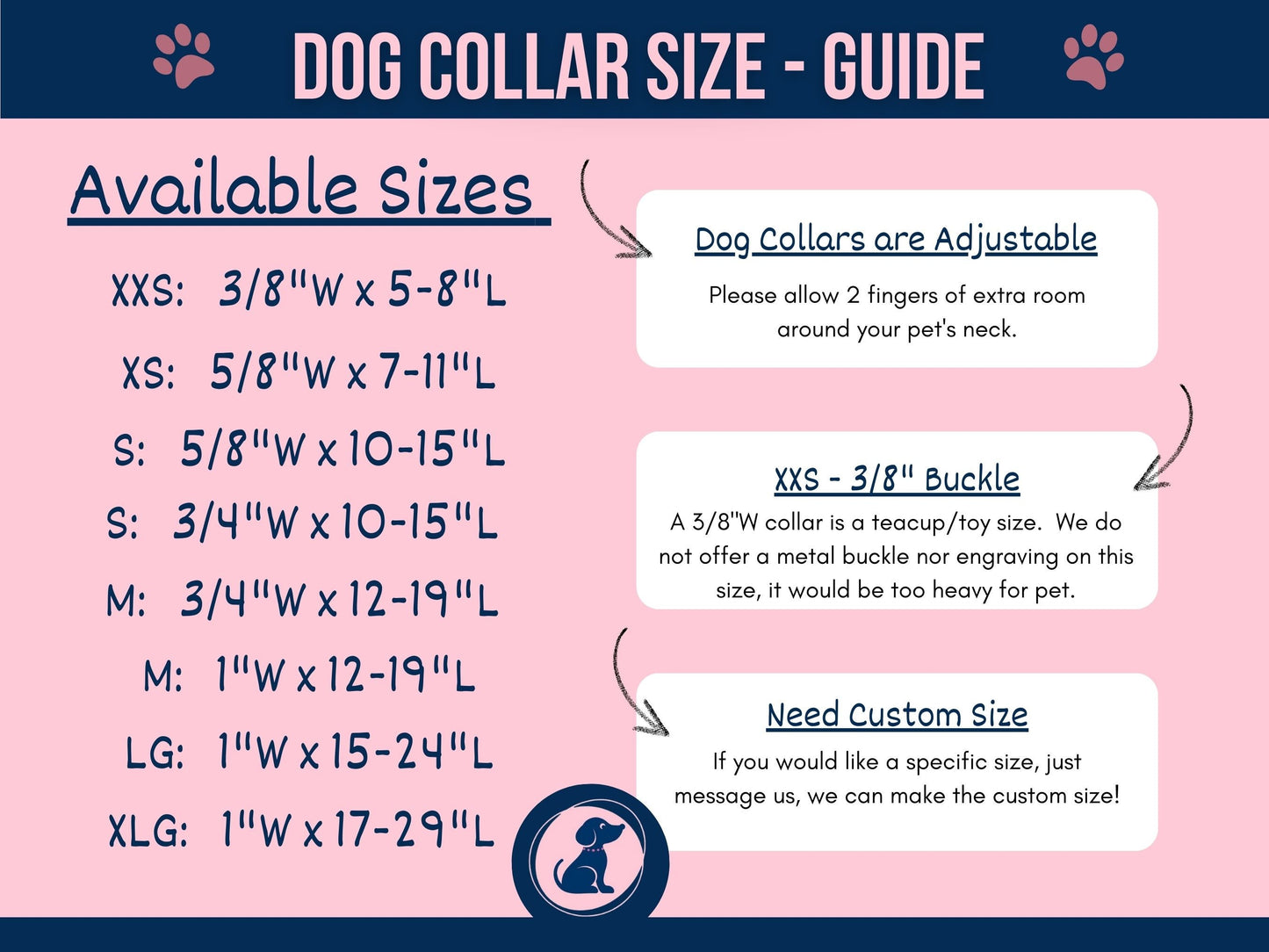 Dog Collar Personalized, Female Dog Collar, Girl Dog Collar, Pink Floral Dog Collar