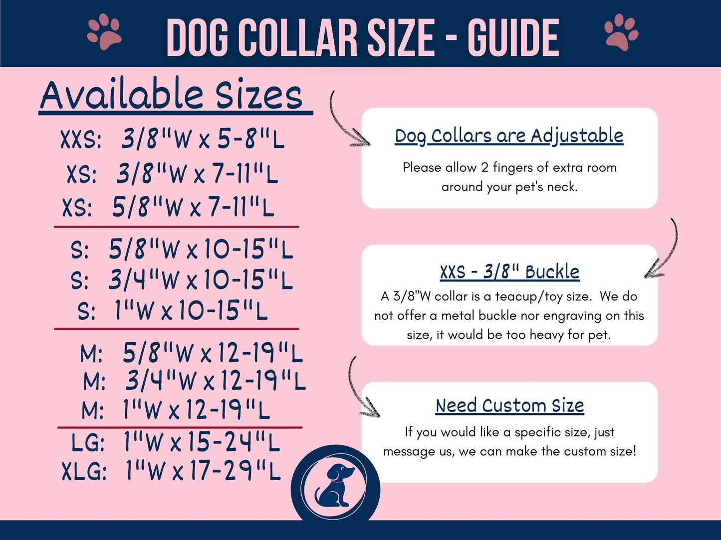 Cute Dog Collar, Dog Collar Girl, Leopard Dog Collar, Dog Collar with Name, Pink Dog Collar - FREE Bow