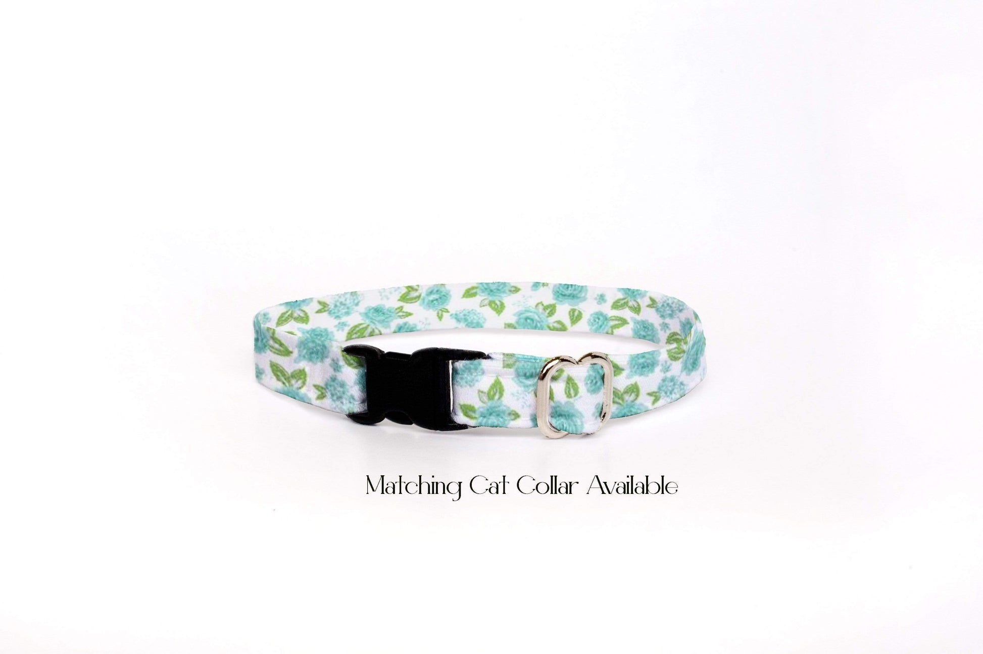 Preppy Owl Collar Co™ Dog Leash Dog Leash - Aqua Floral Berrylicious