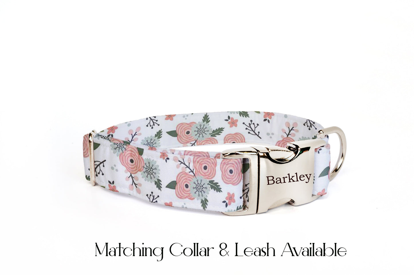 Preppy Owl Collar Co™ Dog Leash Dog Leash - Blush Floral Country Market
