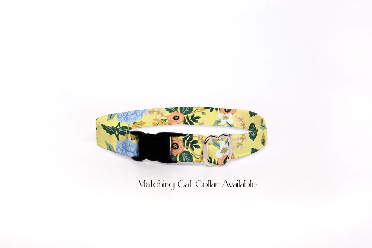 Preppy Owl Collar Co™ Dog Leash Dog Leash - Floral Birch Yellow