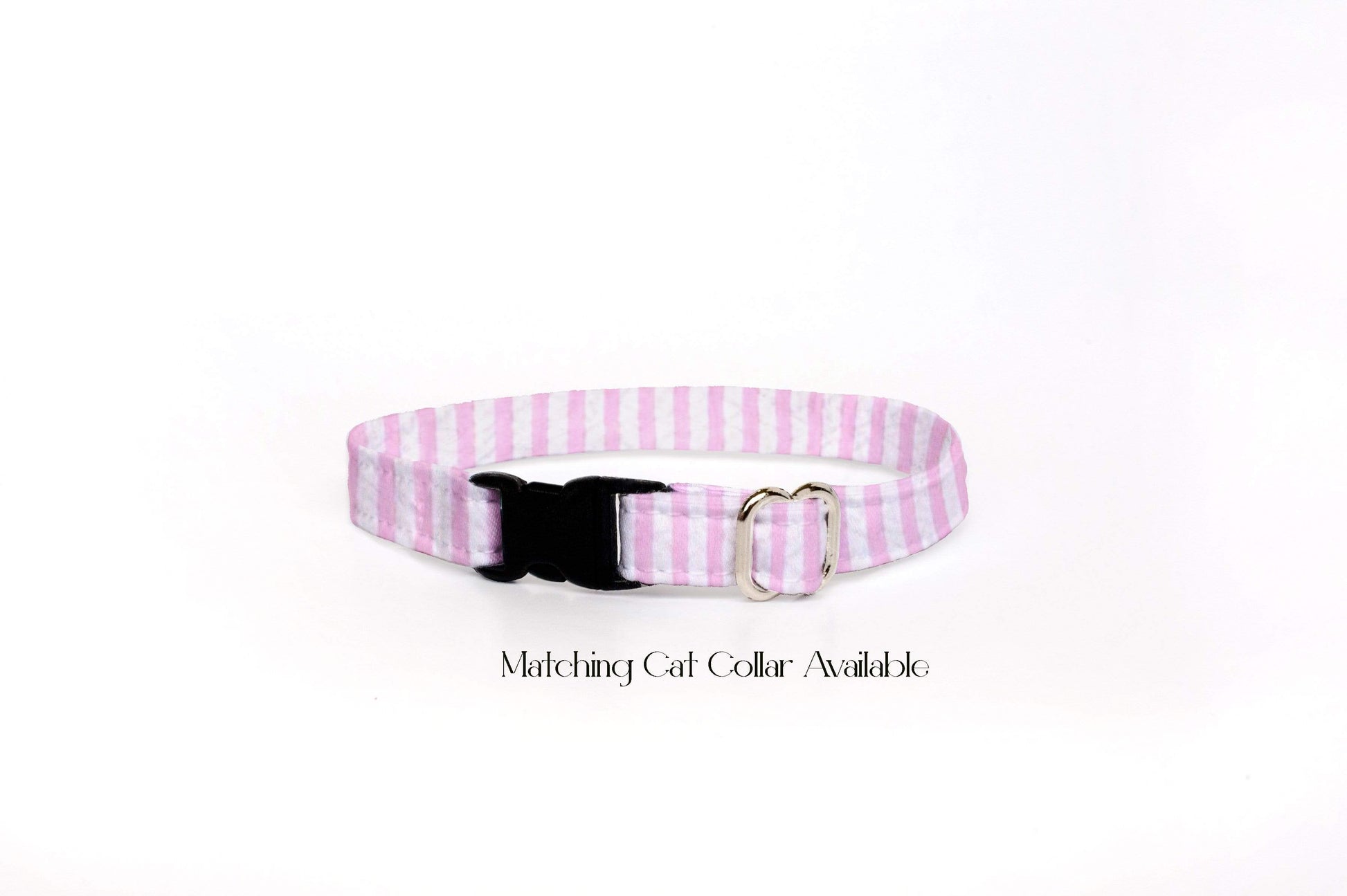 Preppy Owl Collar Co™ Dog Leash Dog Leash - Pink Seersucker